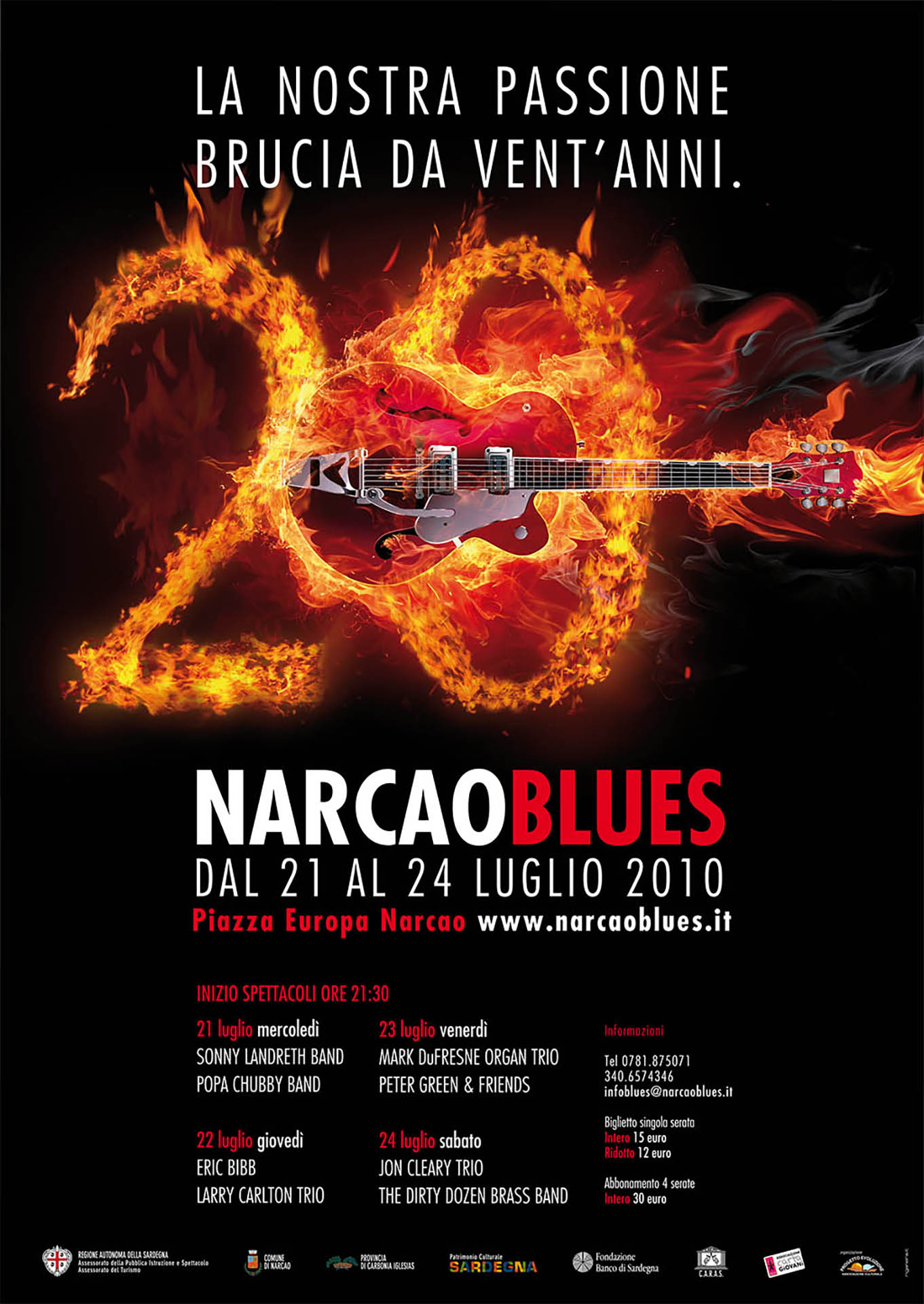 NARCAO BLUES 2010 locandina