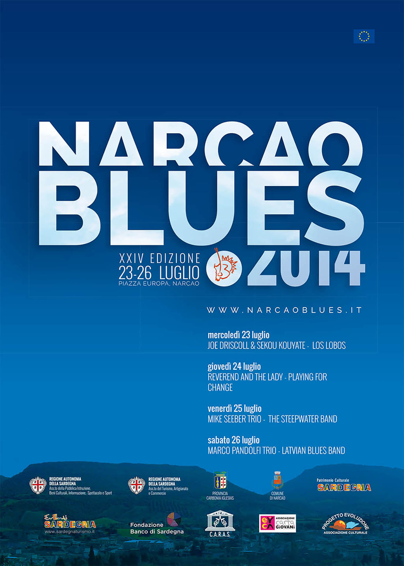 NARCAO BLUES 2014 locandina